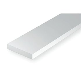 Evergreen 8103 "O" Scale Polystyrene Strip (35 cm) 0,28 x 0,84 mm (1 x 3) (10 pcs)