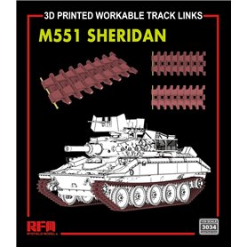 RFM 3034 M551 Sheridan Workable Track Links