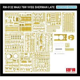 RFM 5132 M4A3 76W VVSS Sherman Late Standard Version