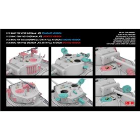 RFM 5132 M4A3 76W VVSS Sherman Late Standard Version