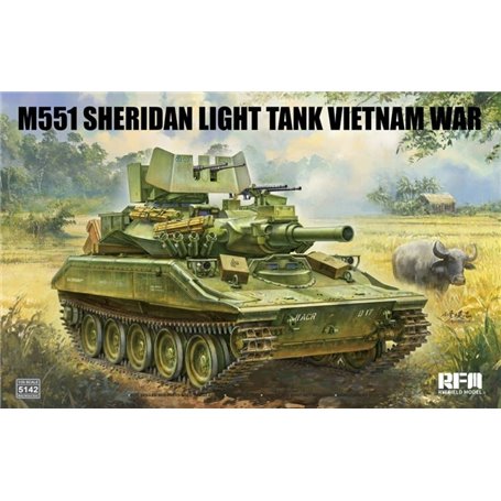 RFM 5142 M551 Sheridan Light Tank Vietnam War