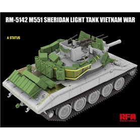 RFM 5142 M551 Sheridan Light Tank Vietnam War