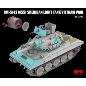 RFM 5142 M551 Sheridan Light Tank Vietnam War