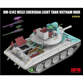 RFM 5142 M551 Sheridan Light Tank Vietnam War