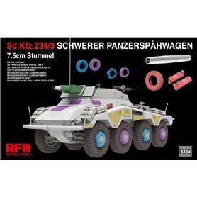 RFM 1:35 Sd.Kfz.234/3 Schwerer Panzerspahwagen 7.5cm Stummel