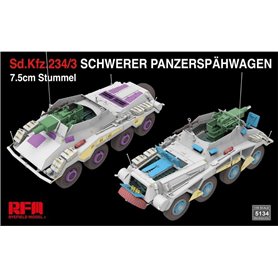 RFM 1:35 Sd.Kfz.234/3 Schwerer Panzerspahwagen 7.5cm Stummel