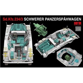 RFM 1:35 Sd.Kfz.234/3 Schwerer Panzerspahwagen 7.5cm Stummel