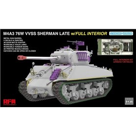 RFM 5135 M4A3 76W VVSS Sherman Late Standard Version Full Interior