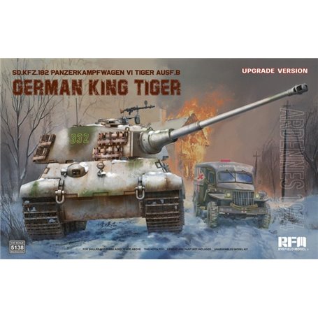 RFM 5138 German King Tiger Pz.Kpfw. VI Ausf. B Upgrade Version