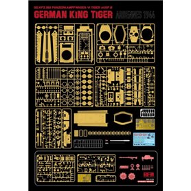 RFM 5138 German King Tiger Pz.Kpfw. VI Ausf. B Upgrade Version