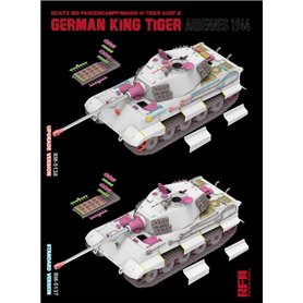 RFM 5138 German King Tiger Pz.Kpfw. VI Ausf. B Upgrade Version