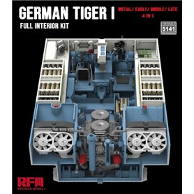 RFM 5141 German Tiger I Initial/Early/Late Prod. 3 in 1 Full Interior