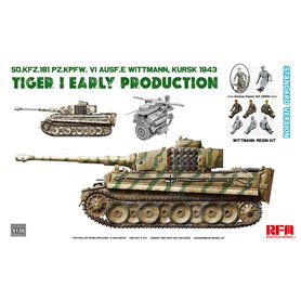 RFM 1:35 Pz.KpfwVI Tiger I - EARLY PRODUCTION - WITTMANN KURSK 1943 - STANDARD VERSION