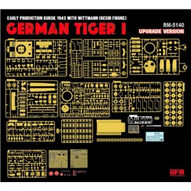 RFM 1:35 Pz.KpfwVI Tiger I - EARLY PRODUCTION - WITTMANN KURSK 1943 - UPGRADED VERSION