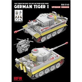 RFM 1:35 Pz.KpfwVI Tiger I - EARLY PRODUCTION - WITTMANN KURSK 1943 - UPGRADED VERSION