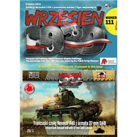 First To Fight 1:72 Renault R40 z armatą 37mm SA38 - FRANCUSKI CZOŁG