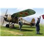 IBG 32005 PZL P.11c Polish Fighter with Pilot and Ground Crew Figures
