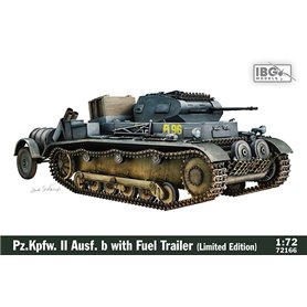 IBG 72166 Pz.Kpfw. II Ausf. b with Fuel Trailer (Limited Edition)