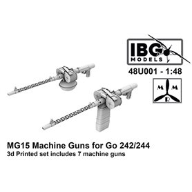 IBG 48U001 MG15 Machine Guns for Gotha Go-242/244