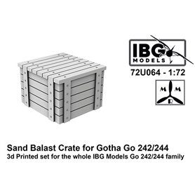 IBG 72U064 Sand Balast Crate for Gotha Go 242/244