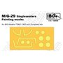 IBG 72M008 MiG-29 Singleseater Painting Masks
