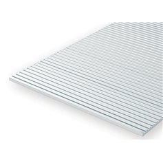 Evergreen Arkusz polistyrenowy 0.50mm POLYSTERENE SHEET CAR SIDING 15cm x 30cm - 1szt.
