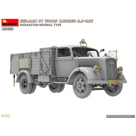 Mini Art 1:35 GERMAN 3T TROOP CARRIER 3,6-36S - RADKASTEN-NORMAL-TYPE