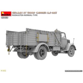 Mini Art 1:35 GERMAN 3T TROOP CARRIER 3,6-36S - RADKASTEN-NORMAL-TYPE
