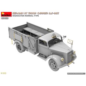 Mini Art 1:35 GERMAN 3T TROOP CARRIER 3,6-36S - RADKASTEN-NORMAL-TYPE