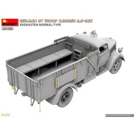 Mini Art 1:35 GERMAN 3T TROOP CARRIER 3,6-36S - RADKASTEN-NORMAL-TYPE