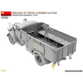 Mini Art 1:35 GERMAN 3T TROOP CARRIER 3,6-36S - RADKASTEN-NORMAL-TYPE