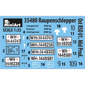 Mini Art 1:35 Raupenschlepper OST RSO/01. - MID PRODUCTION