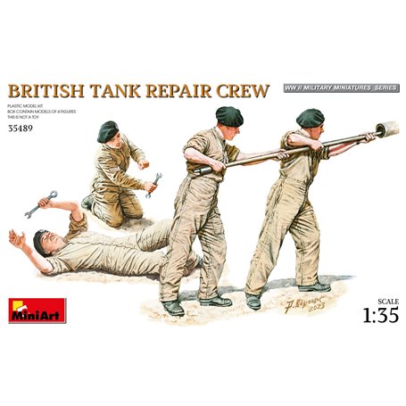 Mini Art 35489 British Tank Repair Crew