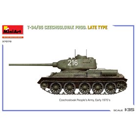 Mini Art 1:35 T-34/85 - CZECHOSLOVAK PRODUCTION - LATE TYPE