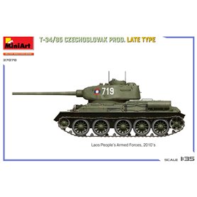 Mini Art 1:35 T-34/85 - CZECHOSLOVAK PRODUCTION - LATE TYPE