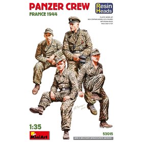 Mini Art 1:35 PANZER CREW FRANCE 1944 - RESIN HEADS