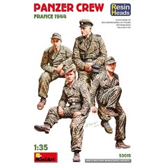 Mini Art 1:35 PANZER CREW FRANCE 1944 - RESIN HEADS