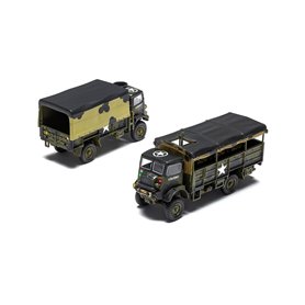 Airfix 03306A WWII 3-Ton G.S. and Troop Truck - 1/76