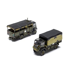 Airfix 03306A WWII 3-Ton G.S. and Troop Truck - 1/76
