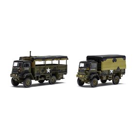 Airfix 03306A WWII 3-Ton G.S. and Troop Truck - 1/76