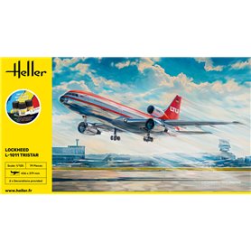 Heller 56451 Starter Kit - Lockheed L-1011 Tristar 1/125