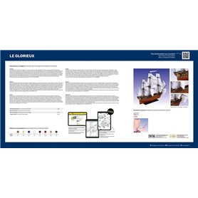 Heller 1:150 Le Glorieux - STARTER KIT - z farbami