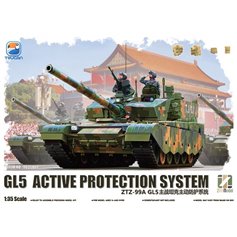 Zimi Model Toucan 1:35 ZTZ-99A GL5 ACTIVE PROTECTION SYSTEM - CHINA MAIN BATTLE TANK - LATE PRODUCTION 