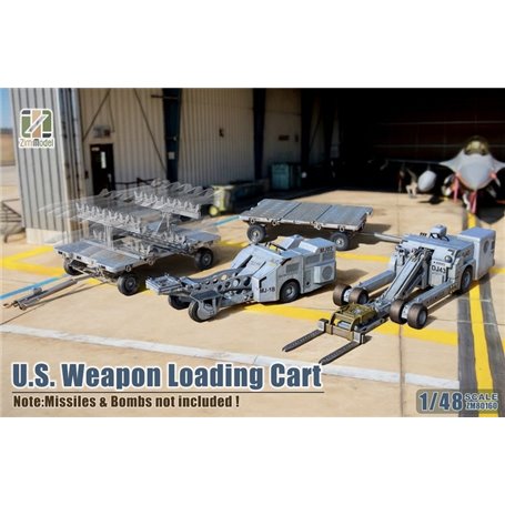 Zimi Model 1:48 US WEAPON LOADING CART