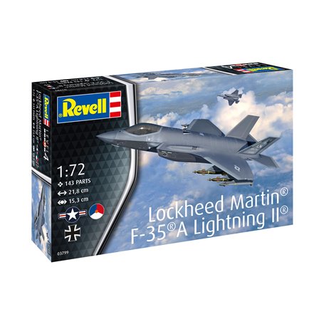 Revell 63799 Model Set 1/72 Lackheed Martin F-35A