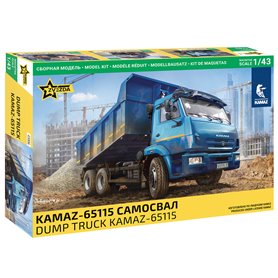 Zvezda 1:43 Kamaz 65115 Dump Truck