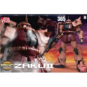Bandai 57593 MSM 1/48 ZAKU II CHAR AZNABLES CUSTOM