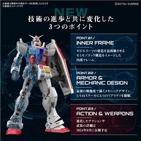 Bandai RG 1:144 RX-78-2 GUNDAM VER.2.0