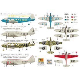 RS Models 1:72 Airspeed Envoy - BRITISH AIRLINER