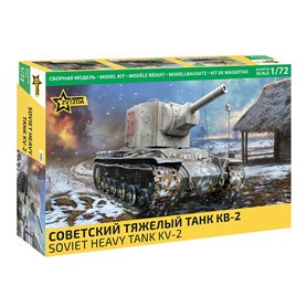 Zvezda 5084 KV-2 Soviet Heavy Tank 1/72